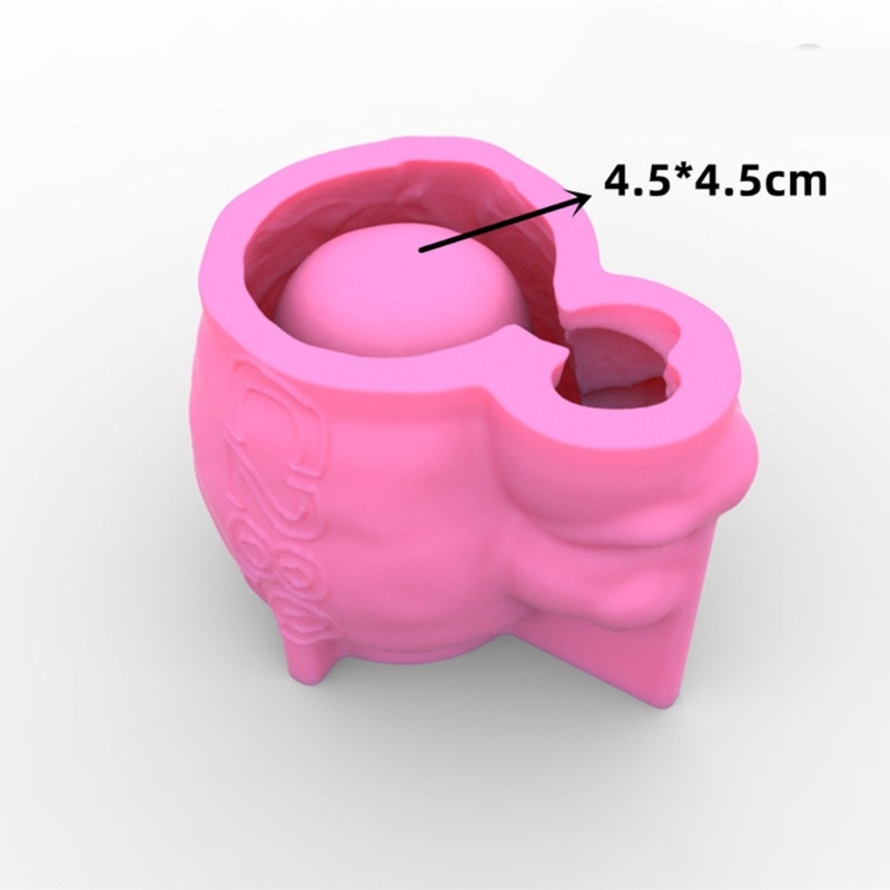 Sa Artis Gypsum Pot Bunga Silikon Resin Cetakan Epoxy Resin Casting Mold Succulent Vas Cetakan Semen Holder Mold