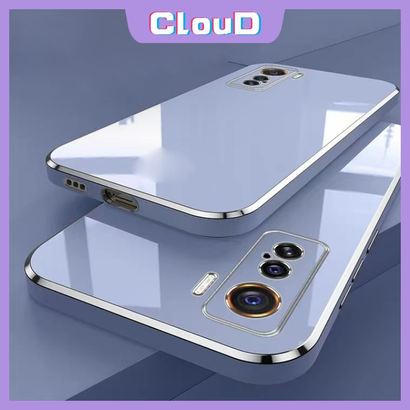 Casing Plating Halus Mewah Warna Permen Sederhana Untuk Redmi 10C 10 9A A1 9T 9 9C NFC Note9 8 11 11S 12 10S 11Pro 10 Pro 12Pro POCO M3 X3 NFC Pro Electroplate Soft Cover