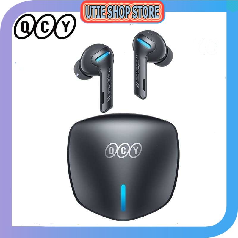 UTIE STORE - QCY TWS Gaming Bluetooth Earphone with Charging Case - QCY-G1