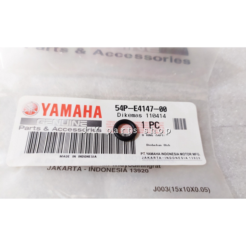 KARET ORING INJECTOR INJEKTOR KECIL ATAS MIO M3 S Z SOUL GT FINO XRIDE X RIDE GEAR 125 FREEGO FREE GO FAZZIO ORIGINAL YGP 54P-E4147-00