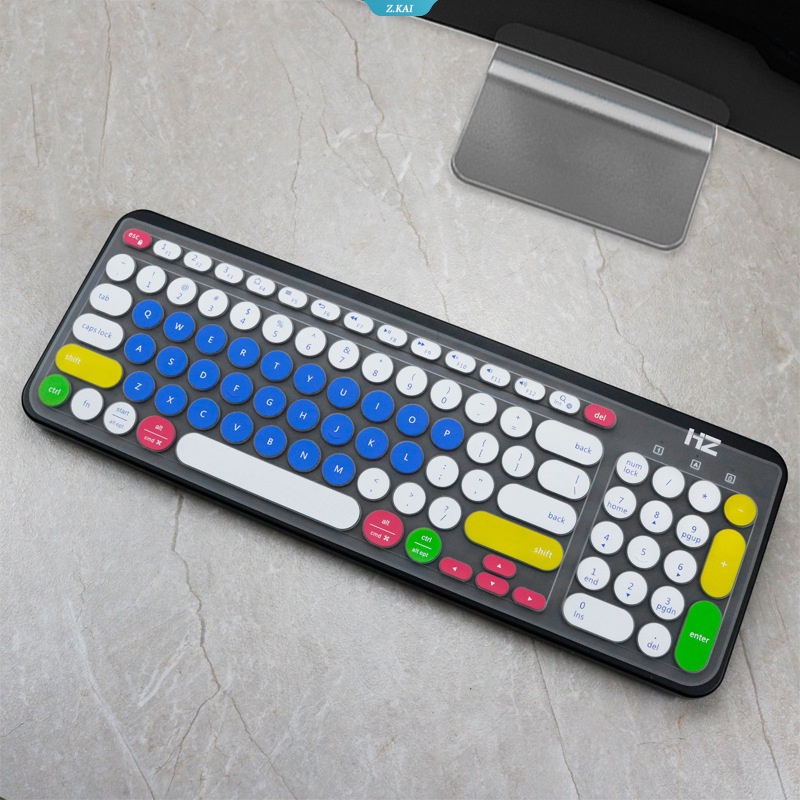 Cover Keyboard TPU Tahan Air Dan Debu Tersedia Untuk Komputer Model Logitech 15.6 Inch K780 K780 Film Pelindung Kulit Dan Debu Kualitas Tinggi Untuk Laptop [ZK]