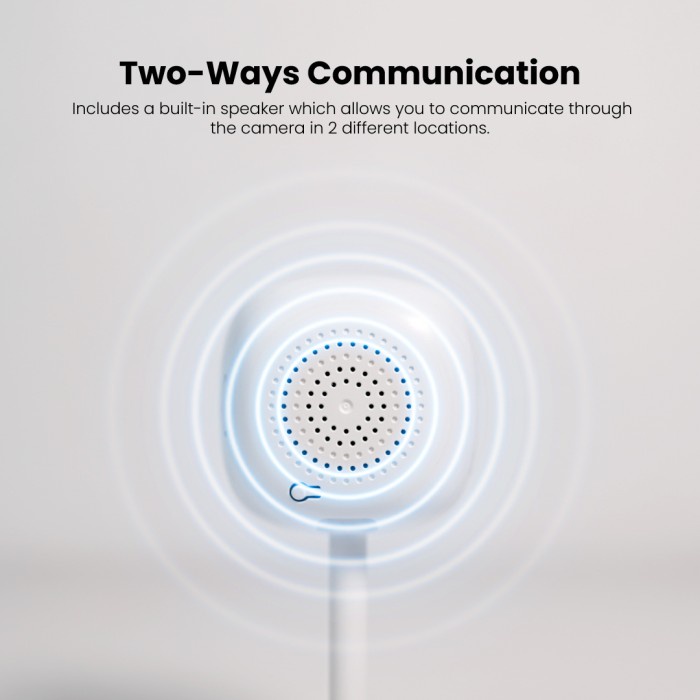 FANTECH Smart Life IP Camera Indoor CCTV Wifi IoT Automation - SC01 Kamera STC Home Smart