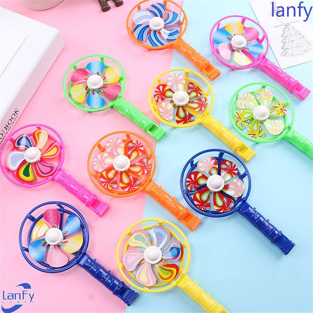 Lanfy Mainan Peluit Plastik Novelty Hadiah Pesta Ulang Tahun Cheer Props Back To School Mainan Anak