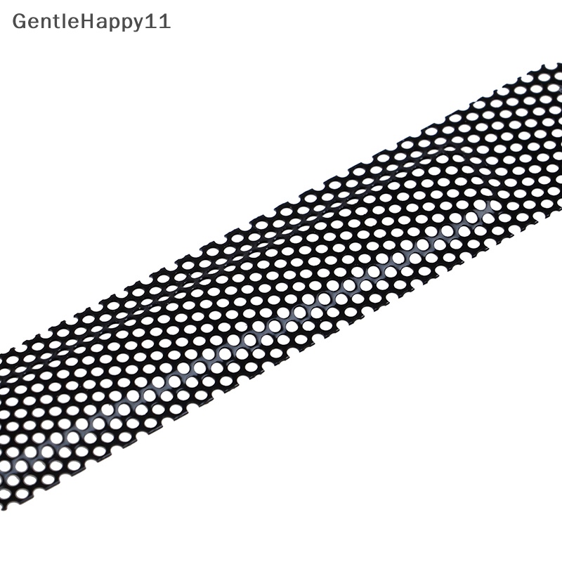 Gentlehappy 10Pcs Baru Hitam PCI slot Penutup filter Debu blanking plate hard steel id