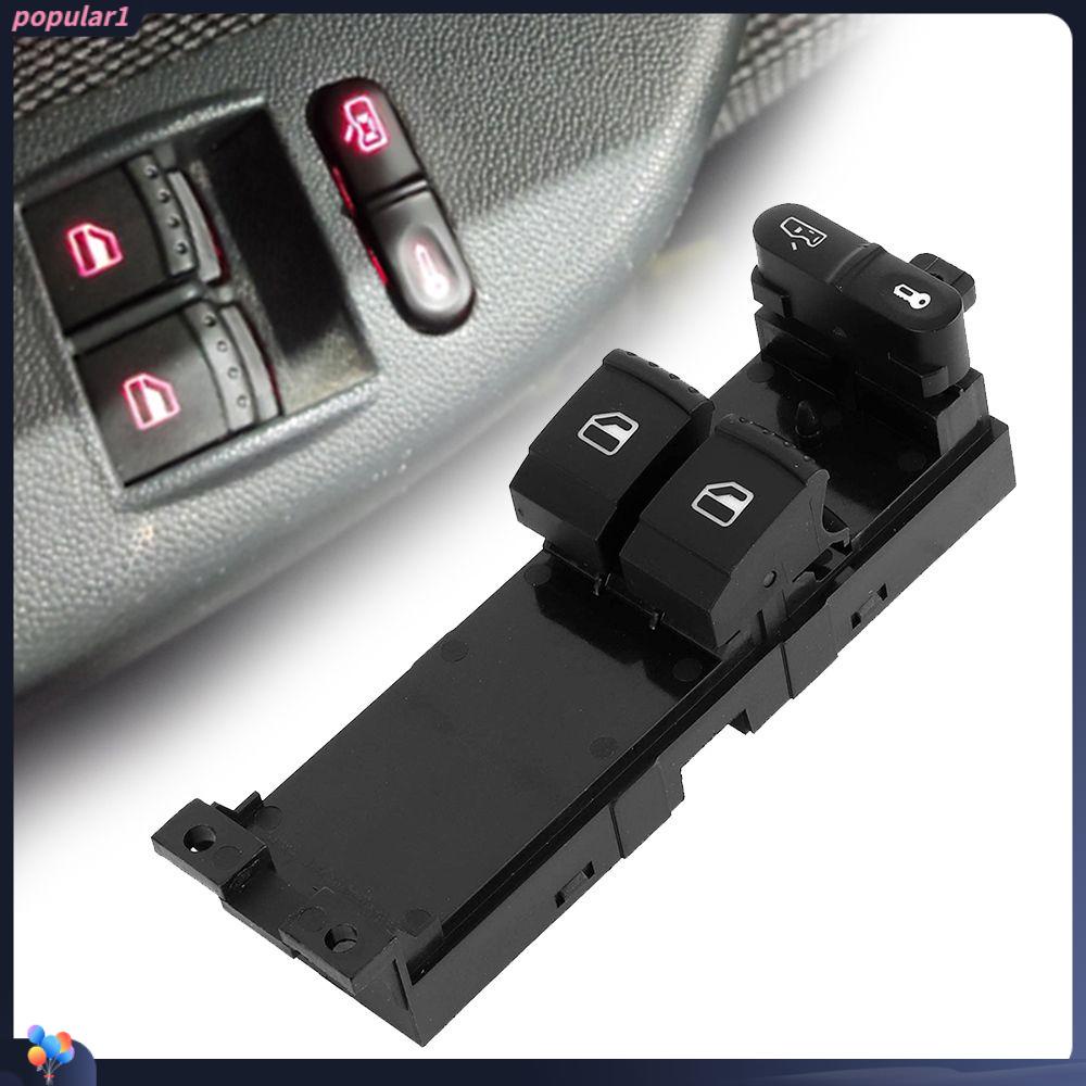 Populer Master Window Switch Untuk Octavia Untuk Praktik 6Y 1999-2002 Pengangkat Jendela Untuk VW Untuk Jetta MK4 2pintu Untuk Skoda Untuk Fabia 1J3959857 1j3959857A