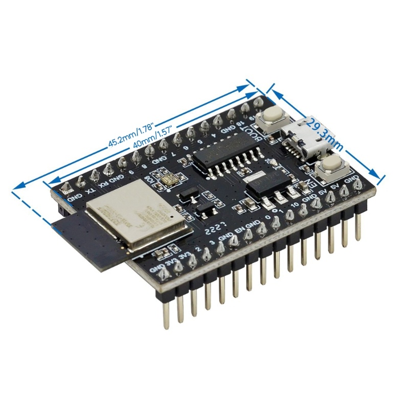 Vivi WiFi+Bluetooth Ultra-Low Power Konsumsi Core Board ESP32-C3-MINI-1 Modul