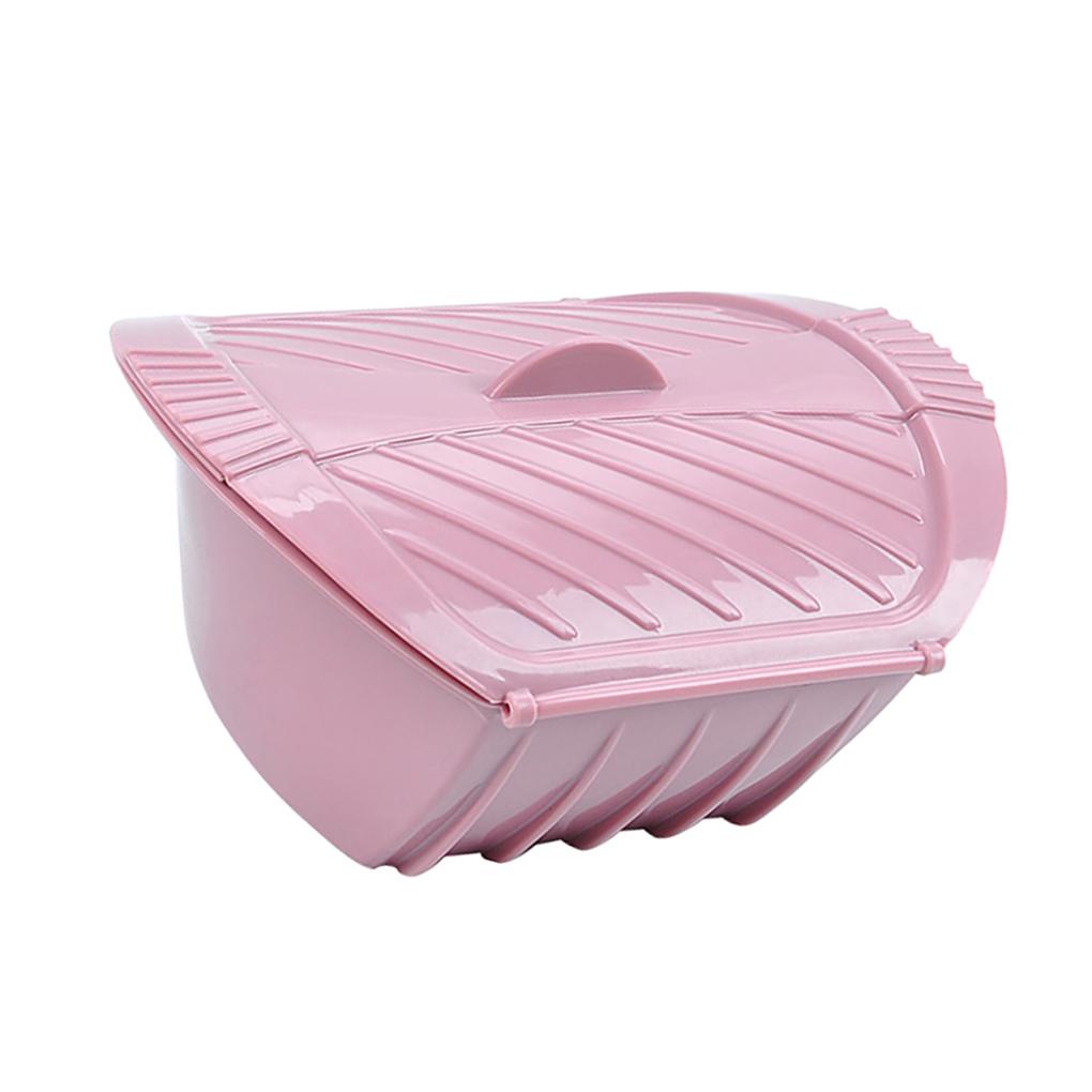 Steam Case Bowl Microwave Silikon Wadah Kukus Sayur Oven Roaster Kotak Dengan Tutup Gadget Dapur