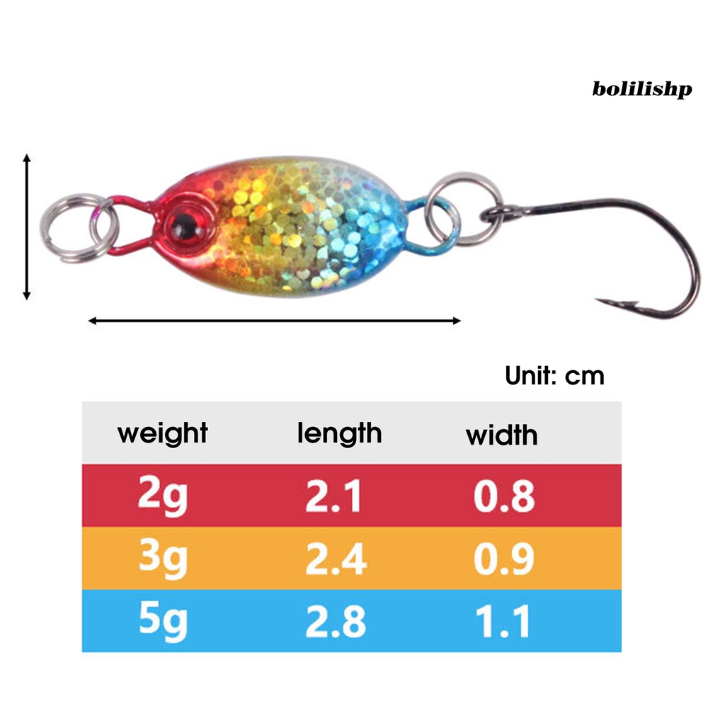 Bo-12pcs Umpan Ikan Umpan Mirip Hidup Menggoda Hidup Mini Simulasi Mata Ikan Tenggelam Memancing Umpan Untuk Angling