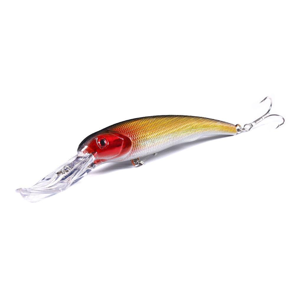 Lanfy Ikan Kecil Umpan Pancing Profesional Jepang 3D Eyes 16.5cm Tenggelam Dalam Renang Umpan Crankbaits