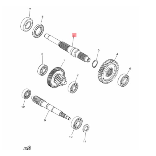 as roda belakang gardan aerox 155 lama new connected lexi original ygp B65-E7421-00