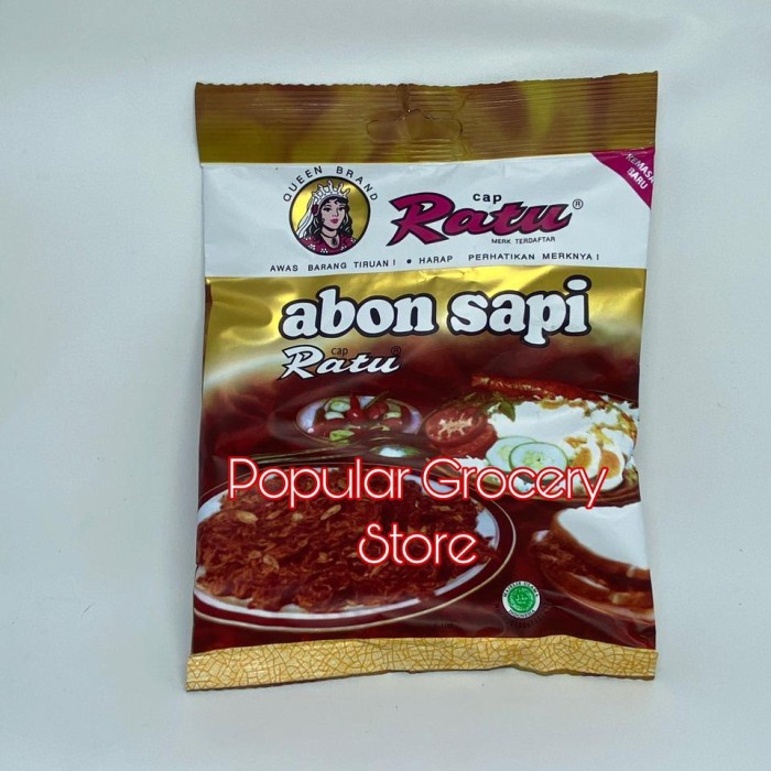 

Abon Sapi Cap Ratu Asli