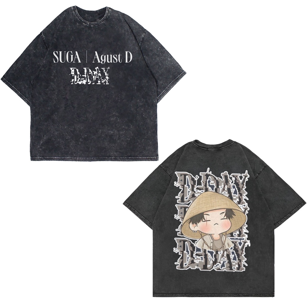 Patternmerch "Agust d suga d day concert in asia" Oversize T-Shirt | Oversized | washing tee