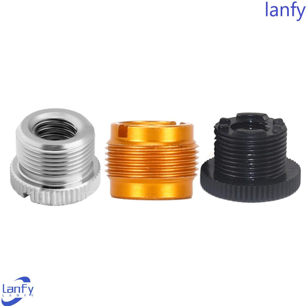 Lanfy Adaptor Mikrofon Mic Stand Clip Microphone Nut Repairing Part3Per8 &quot;Ke5Per8&quot; Male 5per85per8 Drat3Per8 Konverter Mikrofon Benang