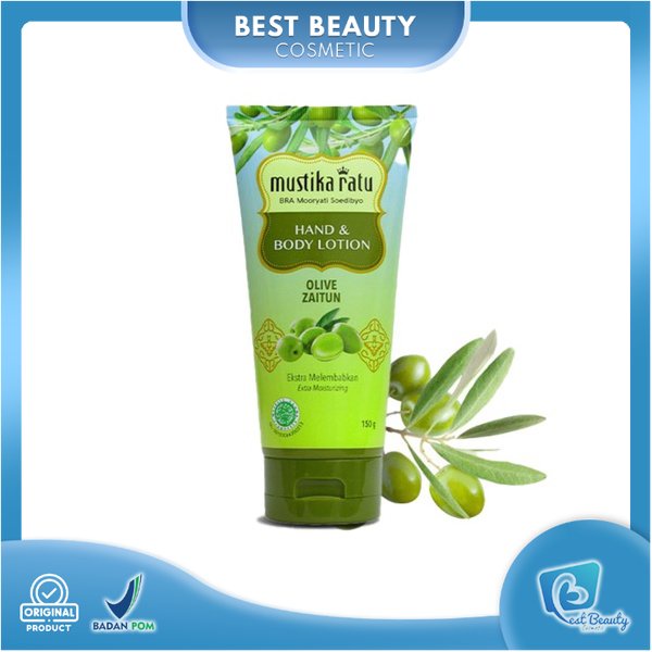 ★ BB ★ Mustika Ratu Hand &amp; Body Lotion Olive Zaitun - Bengkoang 150gr - Body Lotion