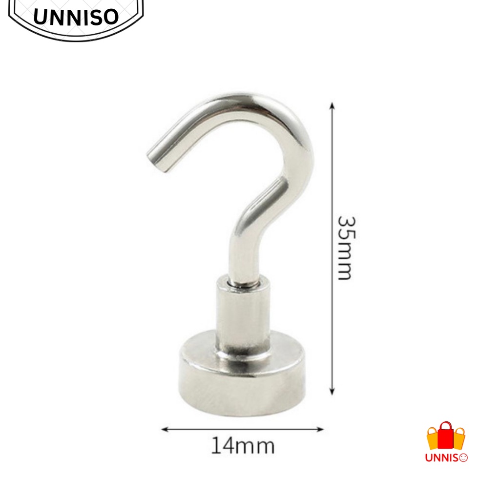 UNNISO - Hook Gantungan Magnet Serbaguna