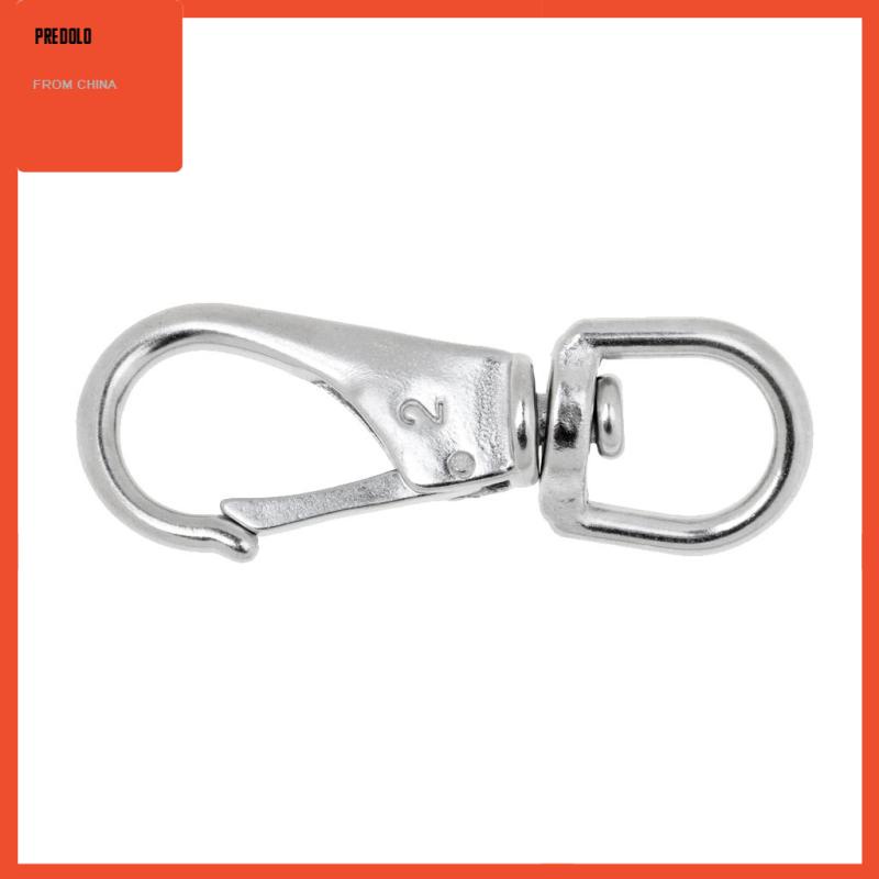 [Predolo] 1pcs Snap Hook Bahan Stainless Steel Dengan Snap Hook Untuk Perahu 65mm 85mm 95mm 115mm -