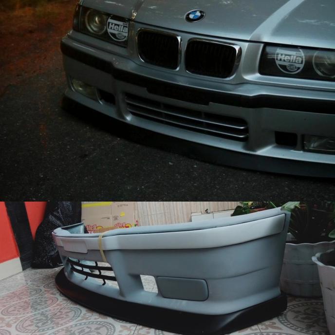 Bumper mtech depan+lips acs bmw e36 Front Bumper