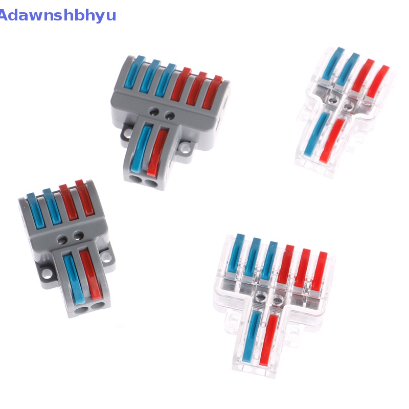 Adhyu Konektor Kawat Mini Cepat Push-in Conductor Terminal Block PCT-222 SPL-62/42 ID