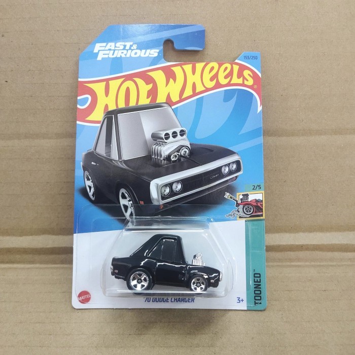 Hotwheels Fast Furious 70 Dodge Charger Hitam - Lot H 2023