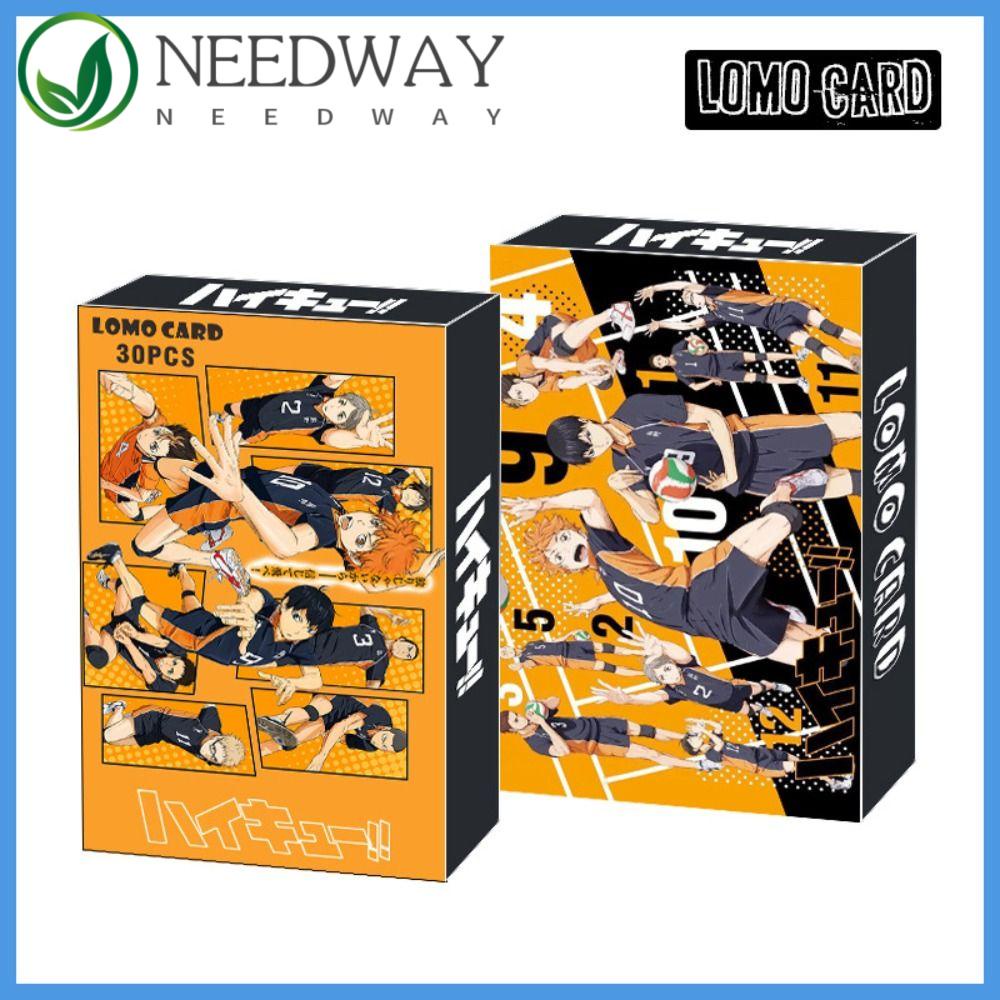 Needway   Anime Kartu LOMO Kartun Anak Identity V My Hero One's Justice Haikyuu!! Spy X Keluarga Anime Peripherals