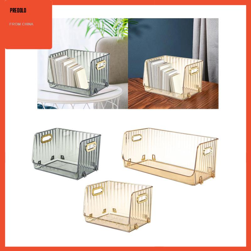 [Predolo] Wadah Penyimpanan Bening Kotak Penyimpanan Transparan Untuk Pintu Masuk Kamar Tidur Dapur