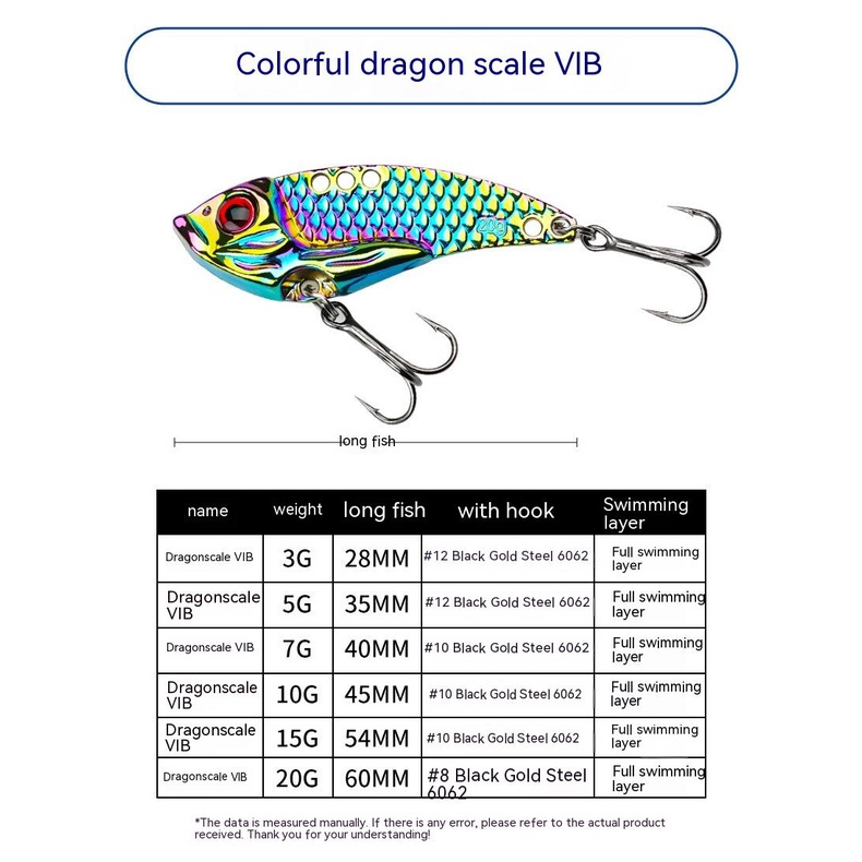 Fishing Jig Spoon Lures Metal VIB Lure Blade Umpan Pancing Sendok Engkol Untuk Trout Bass Salmon Lures Air Tawar Air Asin