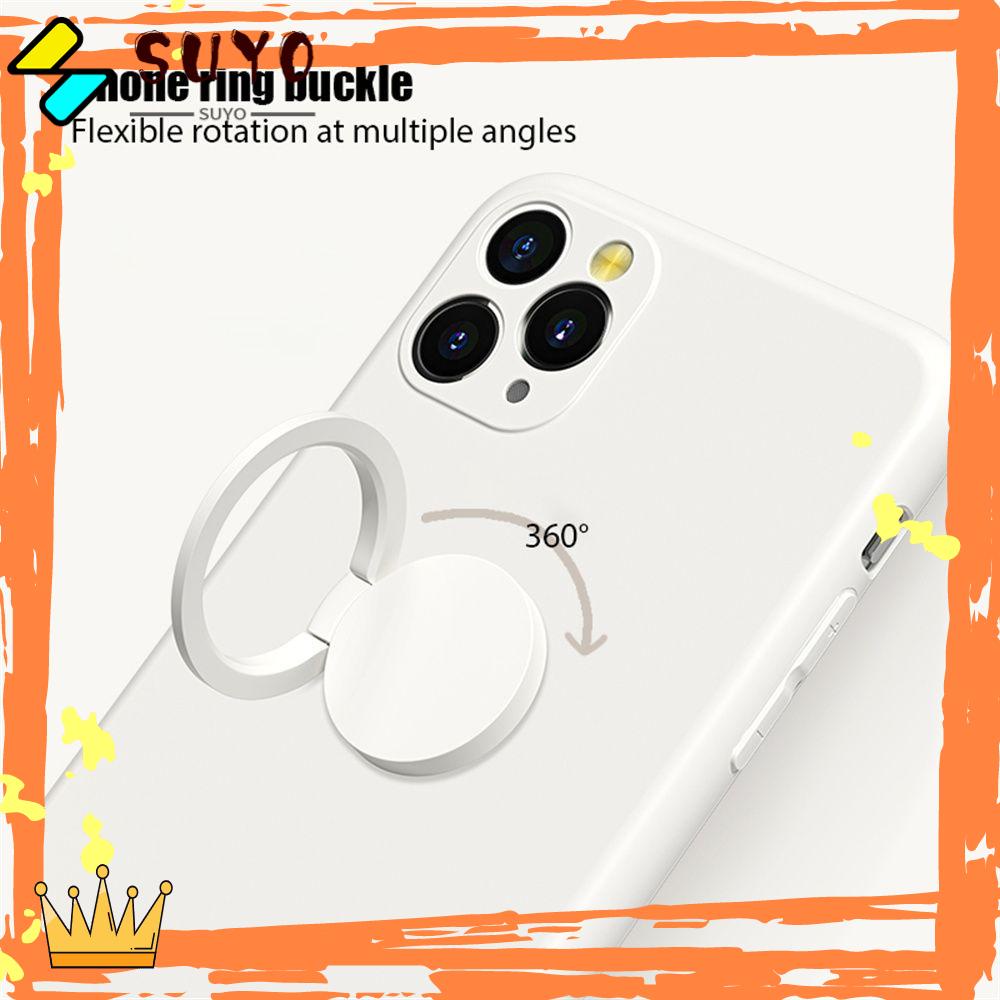 Suyo Bracket Smartphone Universal Dudukan Mobil360° Tempat Cincin Jari Rotasi