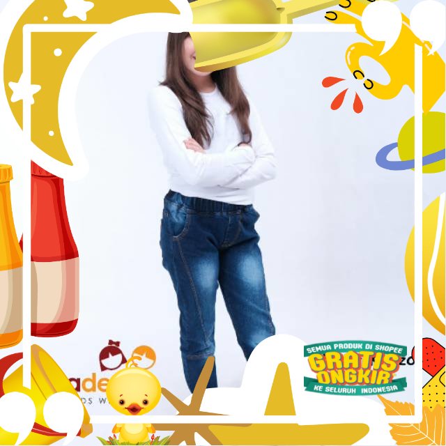 Celana anak / fashion anak / celana panjang /jeans anak perempuan dan laki laki 5,6,7,8,9,10 tahun/ 