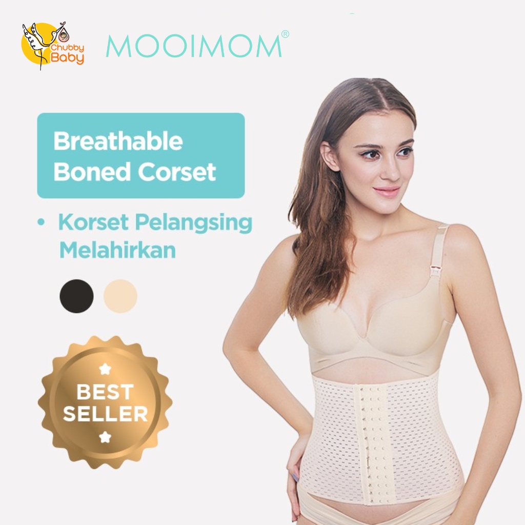 MOOIMOM - Breathable Boned Corset | Korset Pelangsing