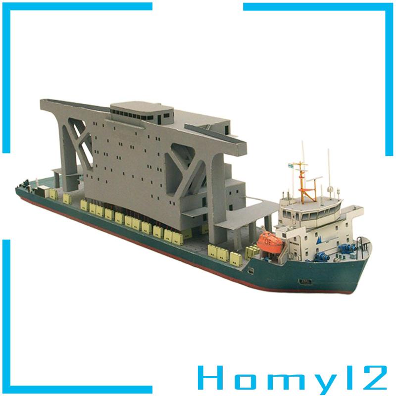 [HOMYL2] Skala1:250model Kertas Kapal 3D Paper Arts Dekorasi Meja Perahu puzzle puzzle Puzzles