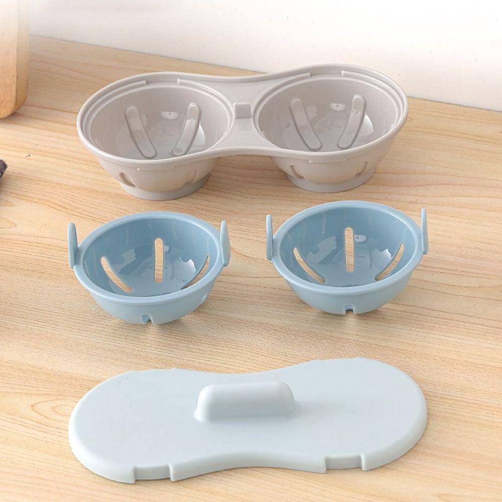 Populer Cooker Egg Boiler Creative Holder Cetakan Masak Pengukus Telur