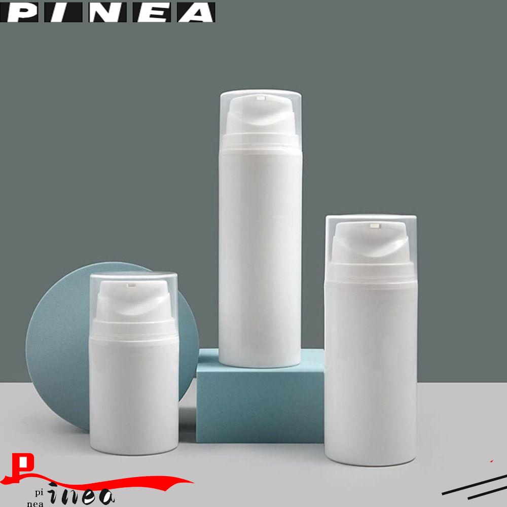 Nanas 3pcs Airless Pump Jar 30ml-200ml Botol Lotion Perlengkapan Makeup Travel Lip Balm Toples Isi Ulang