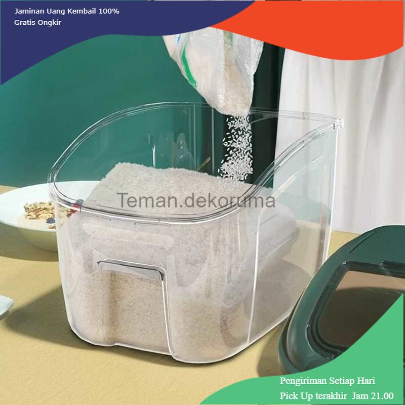 TD - DPR VALOO Tempat Beras Rice Container Box Insect Proof 5KG - 8279