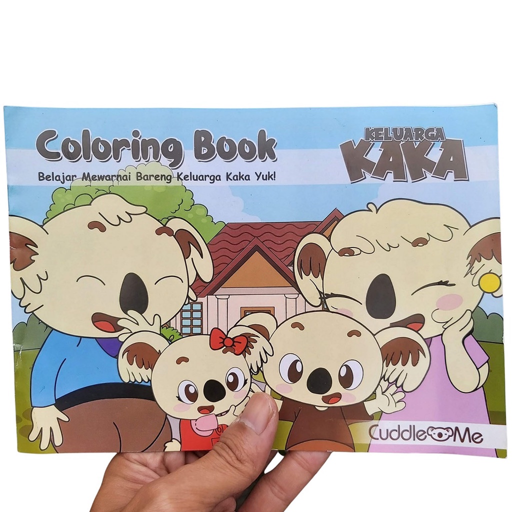 

Cuddle Me Coloring Book Buku Mewarnai Anak COD READY