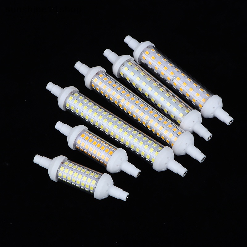 Sho 1Pc R7S Lampu Sorot LED Lamps SMD 2835 78mm 118mm 135mm 6w 9w 12w LED Light Bulb N