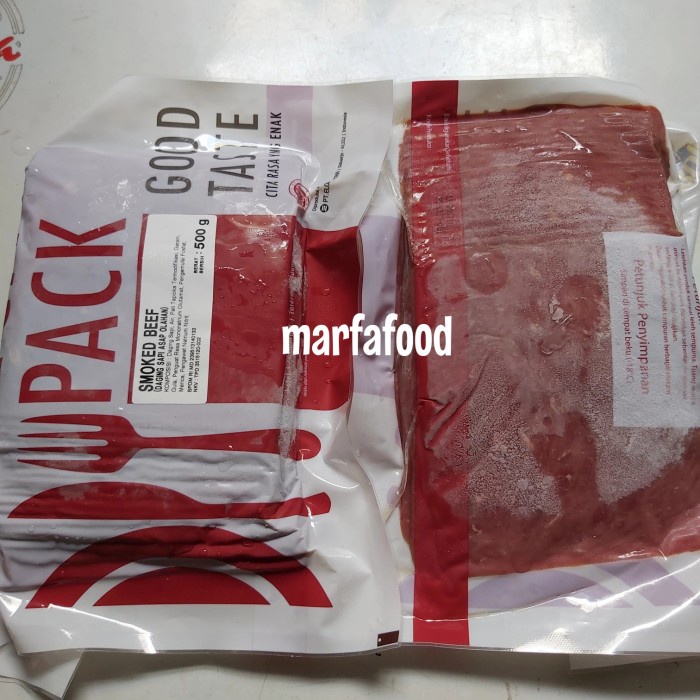 

Terjangkau Smoke beef block 500gr bernardi