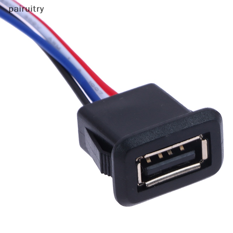 Prt USB 2.0 Female Power Jack USB2.0 Charging Port Connector Dengan Kabel PH 2.0 PRT