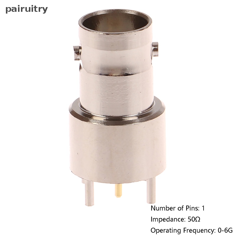 Prt BNC-KE Tembaga BNC/Q9 female PCB soldering board Colokan Lurus BNC Konektor PRT