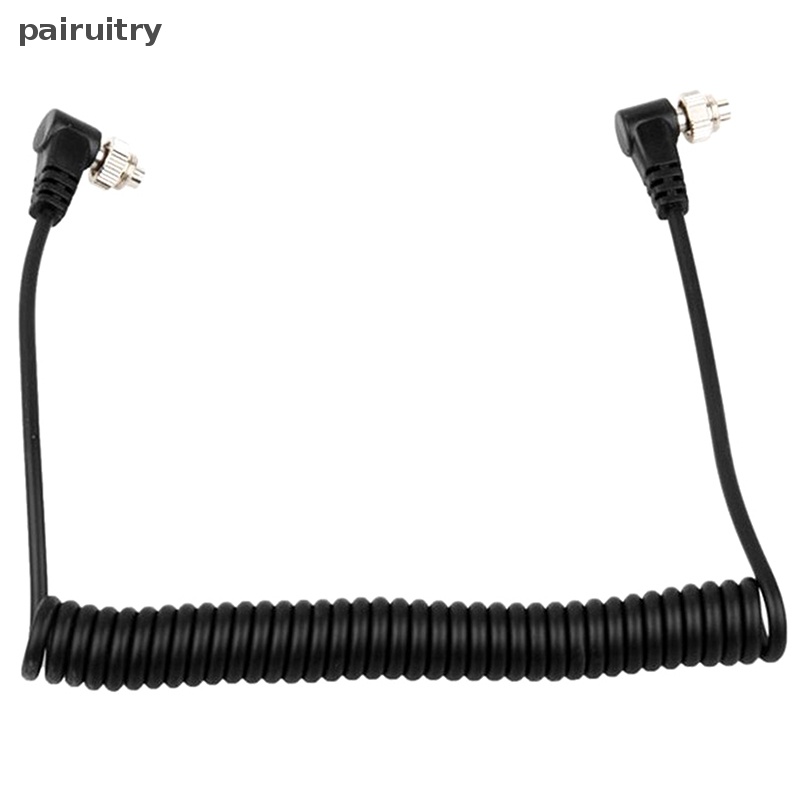 Kabel Kamera PRT Male to Male M-M flash Stutio PC line Sync Cable Cord Dengan Screw Lock PC-PC Untuk Canon nikon yongnuo flash light PRT