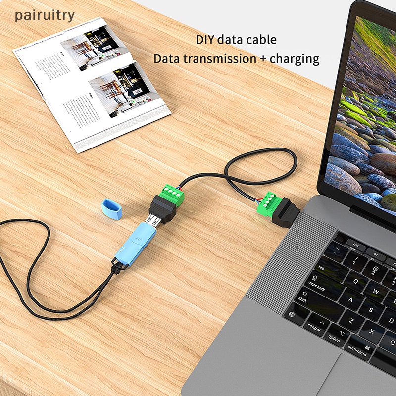 Prt USB Solderless Plug USB Konektor Mouse Keyboard Handphone Pria Wanita PRT