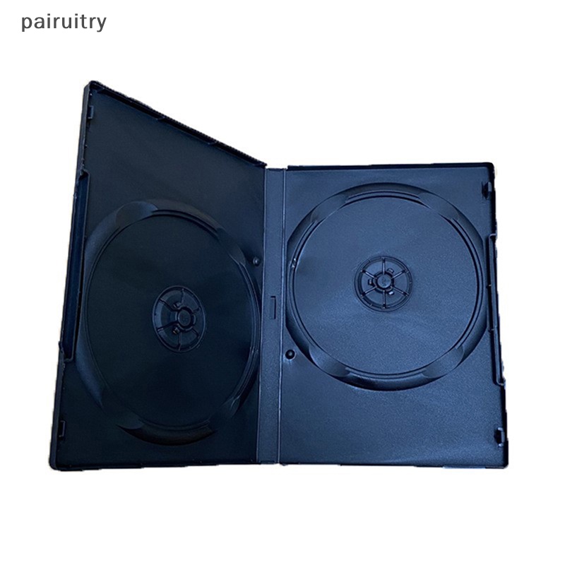 Prt High Quality Kotak DVD Kosong CD Case Plastik PP CD Case CD Case Kapasitas 1-2 Disc PRT