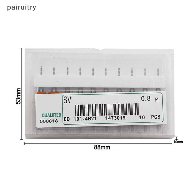 Prt 10pcs /Set 0.1mm-1.2mm Kualitas Tinggi Paduan Keras Papan Sirkuit Cetak PCB Carbide Micro Drill Bits Alat 0.1mm 1.2mm PRT