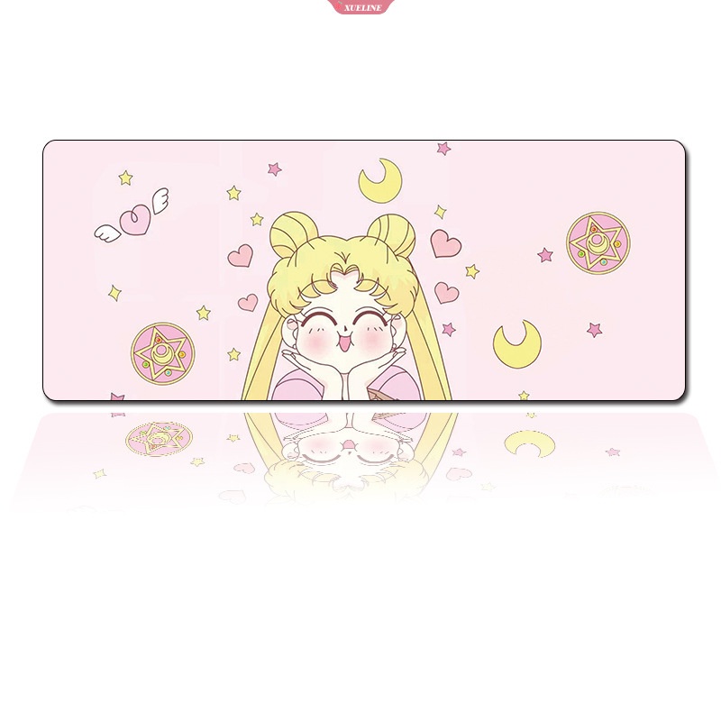 Anime Cardcaptor Sakura Mouse Pads Kinomoto Sakura Keroberos Cute Mousepad Manga Komputer Keyboard Pad Aksesoris Alas Meja [ZXL]