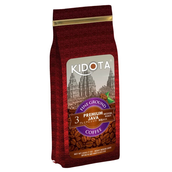 

Promo Terlaris KOPI KIDOTA PREMIUM JAVA 200 Gram FINE GROUND (KOPI BUBUK HALUS)