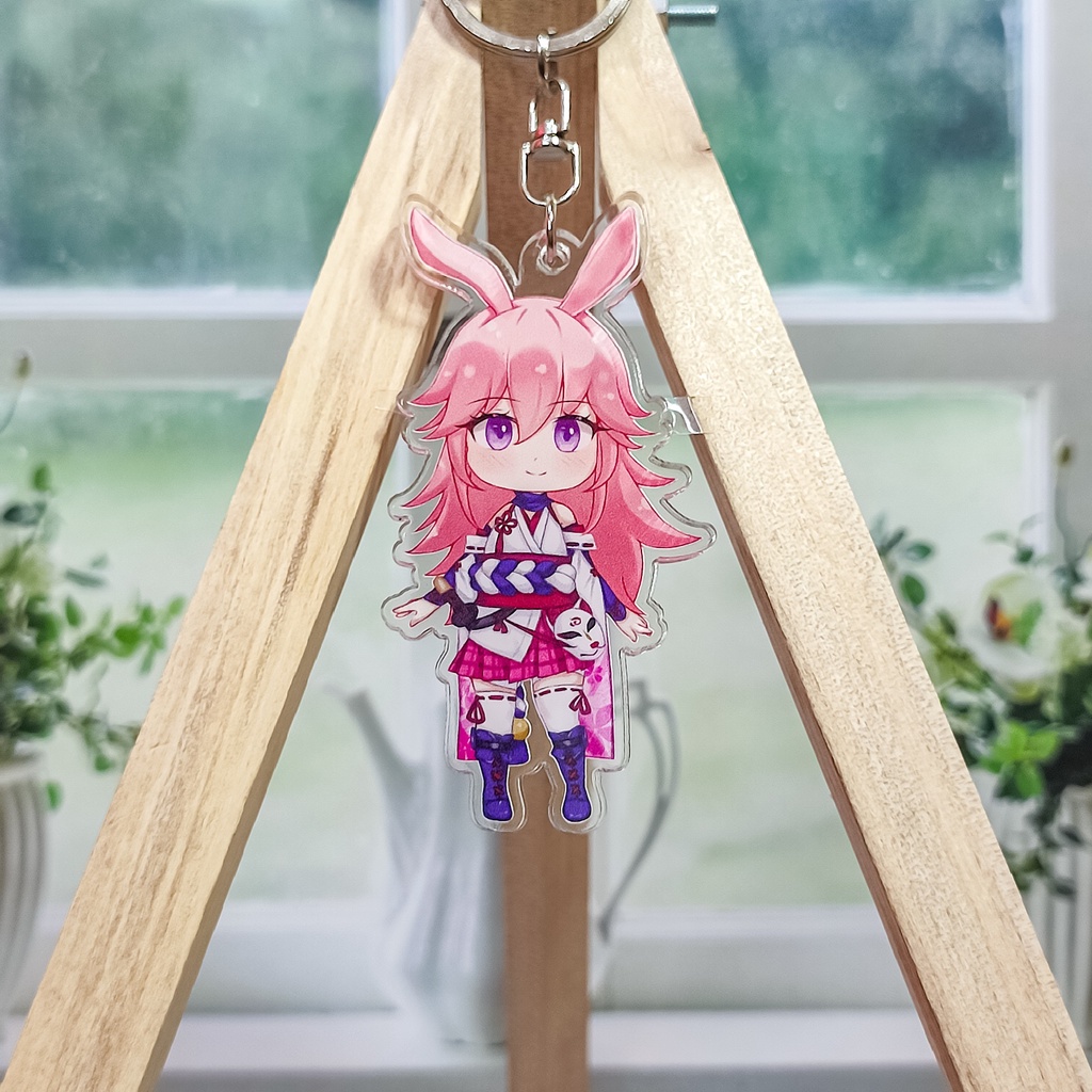 Honkai Impact | Keychain | Gantungan Kunci Yae Sakura