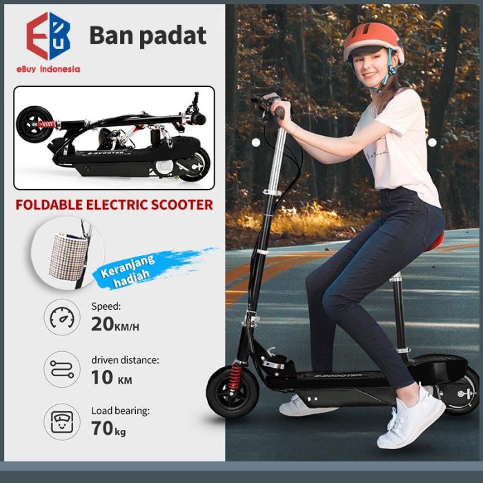 eBuy Lipat Skuter Listrik/SKuter Elektrik / Listrik Scooter K0071 - versi dasar- H