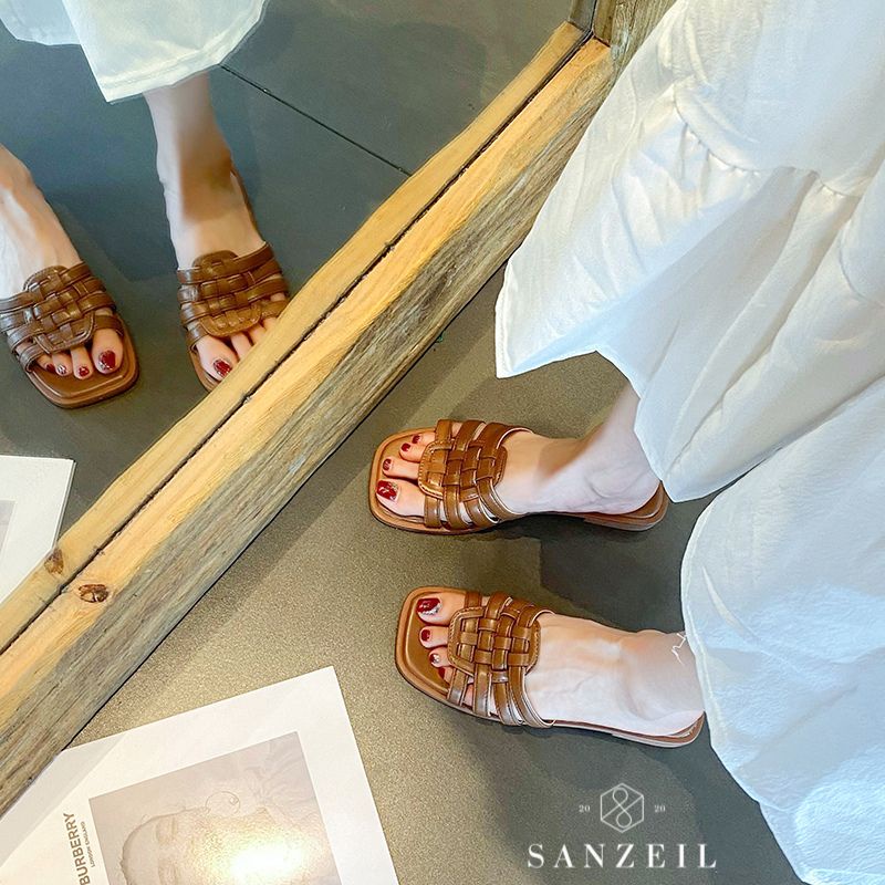 2090 Sanzeil YIMA - Sendal Wanita Slip-On Kekinian BISA COD