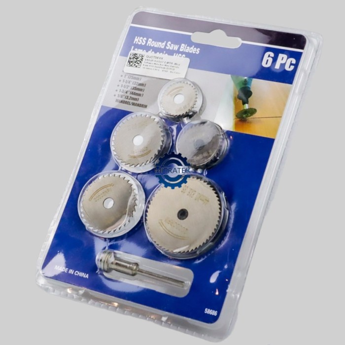 Mata Gergaji Mini Grinder Set 6 Pcs HSS