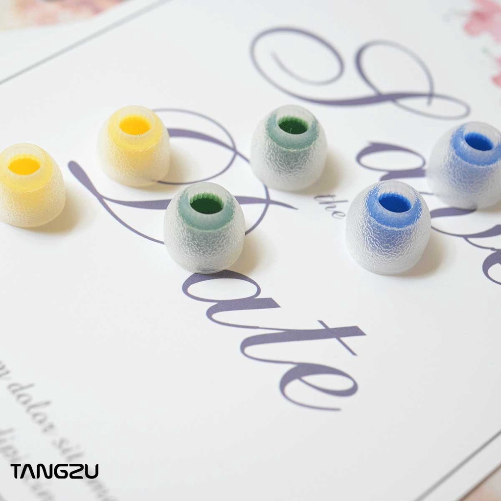 Tangzu Tang Sancai In-Ear Eartips Earphone Silikon Penutup Earphone Tips Earbuds Earplug Untuk Princess Changle ShiminLi Waner