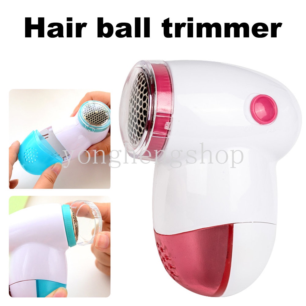 Portable Electric Lint Remover Sweater Pilling Machine Alat Cukur Kain Pakaian Tenaga Baterai Hair Ball Trimmer Alat Cukur Pelet Butiran Wol Bulu Halus